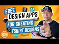 FREE T-Shirt Design Apps To Create Profitable Designs Start Your Print on Demand business for FREE
