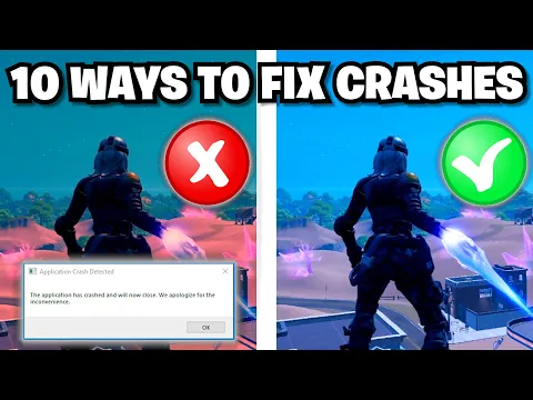 How To Fix Fortnite crash on PC Windows 10 10 EASY STEPS
