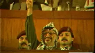 فقرة من اعلان وثيقة الاستقلال ياسر عرفات نسخة ماستر 