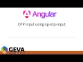 OTP in angular using ng-otp-input