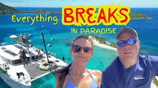 EVERYTHING on a BOAT BREAKS – Family Sailing Around the World – Made it to GRENADA 🎥 Ep. 39