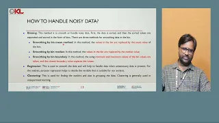 Lecture on Data Preprocessing Techniques