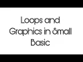 Loops and Graphics in Small Basic Oxford Computer Book 7