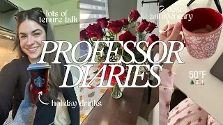 days in my life as first year tenure track professor