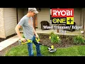 Ryobi P2080 String Test First time Using