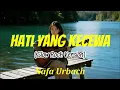 Lagu Hati Yang Kecewa (Slow Rock Version) – Nafa Urbach | AI Music Cover by RINDUVA