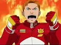 Sonic X vs Scooter - Hyper Sam