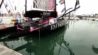 WoW Vendee Globe DOCK WALK Report #4 Christophe Favreau Les Sables d’Olonne