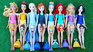 Disney Princess Doll Makeover ~ DIY Miniature Ideas for MATTEL - Wig, Dress, Faceup, and More! DIY