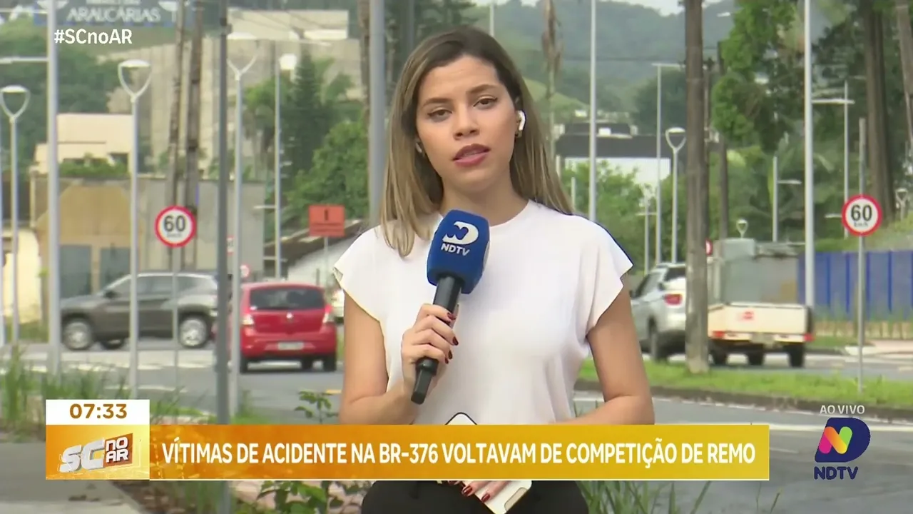 Vítimas de acidente na BR-376 voltavam de competição de remo