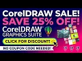 CorelDRAW Coupon Code Sale Save 25 OFF Corel DRAW Graphics Suite 2026