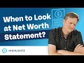 How Often Should You Look at Your Net Worth Statement