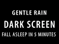 10 hours You Will Go to SLEEP within 3 Minutes with Night rain without thunderstorm Sounds