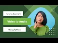 How to Convert to using Python