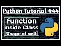 Instance Methods in Python Self Python Tutorials for Absolute Beginners Jeevan Upreti