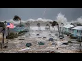 Download Lagu Chaos In New Jersey \u0026 MD! Category 5 Hurricane Erin Submerged Towns \u0026 Buildings Sinks In High Waves!