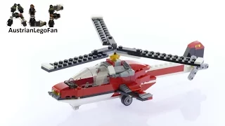 Lego Creator 31047 Helicopter Model 3of3 - Lego Speed Build Review