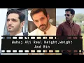 Wahaj Ali Real Height Weight and Biography Wahaj Ali Full Body statistics and Bio