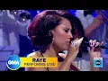 RAYE performs 'Oscar Winning Tears' on 'GMA' | GMA