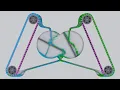 Particle fluid Elevator Simulation 07