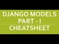 Django Models Unleashed Part 1 MYSQL