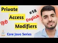 Core Java Series Private Access Modifier in Java AadiandJava1705