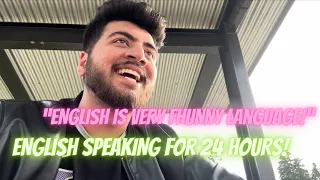 SPEAKING IN ENGLISH ✅ FOR 24 ⏰ HOURS CHALLENGE!???? #india #canada #piyushgera #english