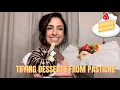 FRUIT TART AND CHOCOLATE CAKE MUKBANG FROM PASTICHE IN PROVIDENCE RI