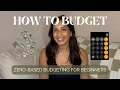 How to Budget for Beginners 6 Steps to Zero-Based Budgeting