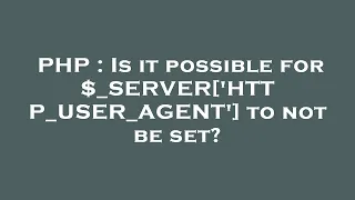 PHP Is it possible for - SERVER HTTP