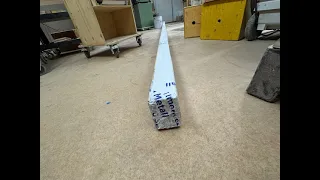 Two 5 8 meter aluminum profiles for the mold base.
