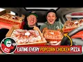 Eating All 4 Popcorn Chicken Pizzas At Jet s Pizza And Ranking Them All
