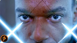 laser grid trap scene resident evil milla jovovich michelle rodriguez