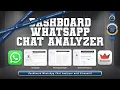 WhatsApp Chat Analyzer Dashboard with Streamlit End to End Project Source Code Available
