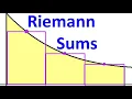 5 1F Finding a Riemann Sum Given a Table or a Function