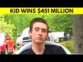 Lucky 20 Year Old KID Wins A 451 000 000 JACKPOT
