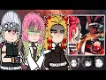 Hashiras react to Tanjiro Kamado || Demon slayer - infinity castle (All parts)
