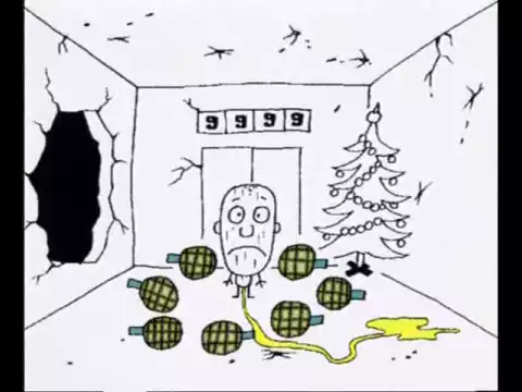 КРЕПКИЙ ОРЕШЕК/DIE HARD  мультфильм (Константин Бронзит) 1997 г.