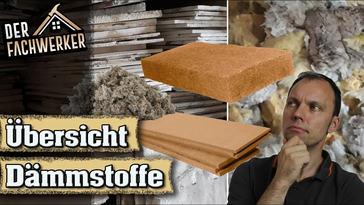 Dämmung im Altbau - Was du über Dämmstoffe wissen solltest! (2021)