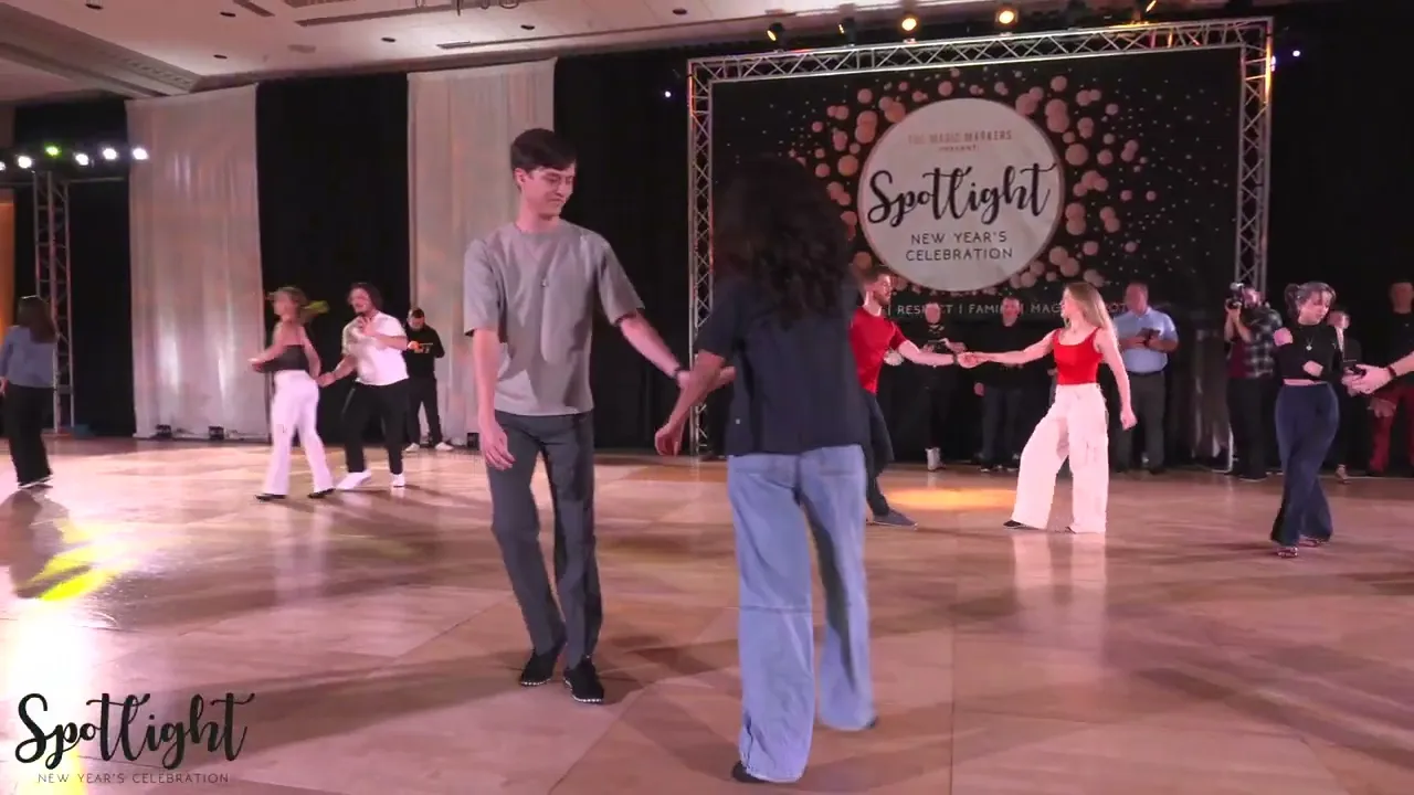 Spotlight New Year's Celebration 2024/2025 Novice Strictly Swing Finals