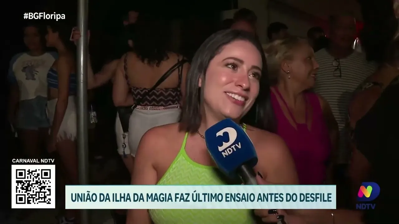 União da Ilha da Magia realiza último ensaio antes do desfile no Complexo Nego Quirido