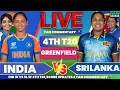 🔴Ind W vs Sl W 4th T20 2025 | India W vs Srilanka W Live Cricket Score \u0026 Fan Commentary