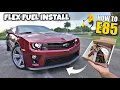 GETTING MY ZL1 READY FOR E85 - E85 Flex Fuel Kit Install on a 5th Gen Camaro ZL1 or SS PT 1