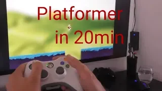How to make a game in 20 minutes - Platformer