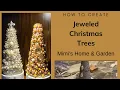 How To Make Jeweled Christmas Trees