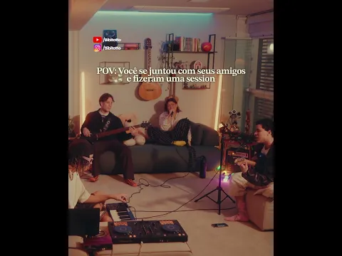 POV: Você se juntou com seus amigos e fizeram uma session 🤩​🎶 #bibitatto #musica #session