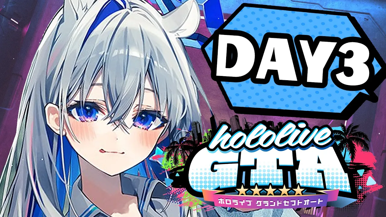【#holoGTA DAY3】パン屋の娘、犬カフェで両親を「犬」の方で雇う傍ら――。【天音かなた/ホロライブ】