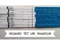 Pregnancy Test Line Progression February 2017