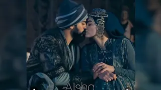 Bala Hatun And Osman Kiss Bala Hatun And Osman Love Scene 