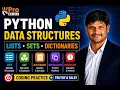 Python Data Structures Lists Sets Dictionaries with Interview Questions